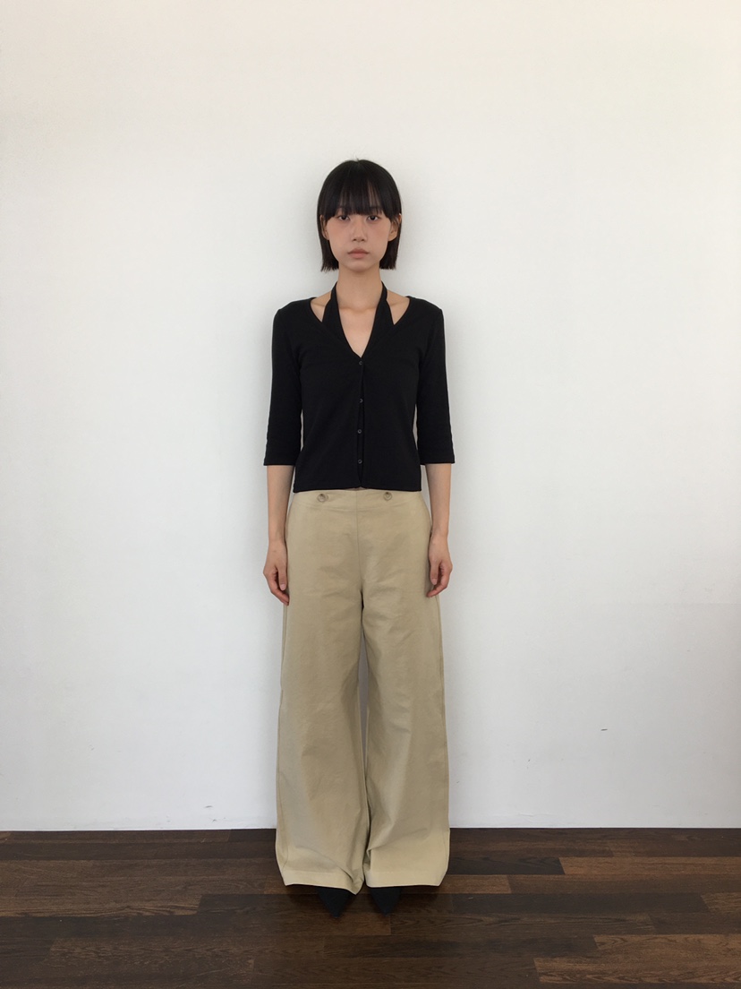 CCW韓國代購㊣女裝新品時尚熱賣推薦真品休閑25秋冬職業針織衫CCW--NYUNYU針織衫
