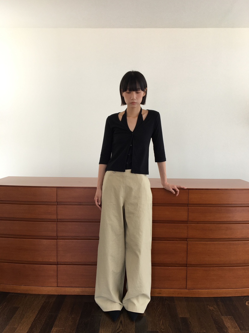 CCW韓國代購㊣女裝新品時尚熱賣推薦真品休閑25秋冬職業針織衫CCW--NYUNYU針織衫