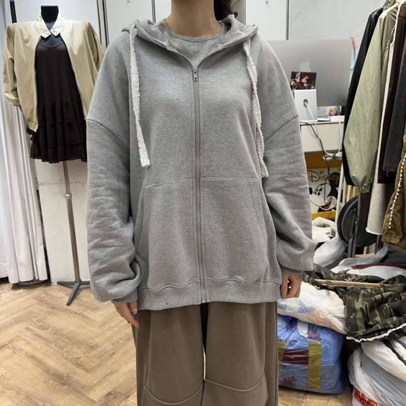 DE LINE韓國直郵㊣女裝新款熱賣真品休閑人氣職業夾克拉鏈DE LINE夾克圖色3
