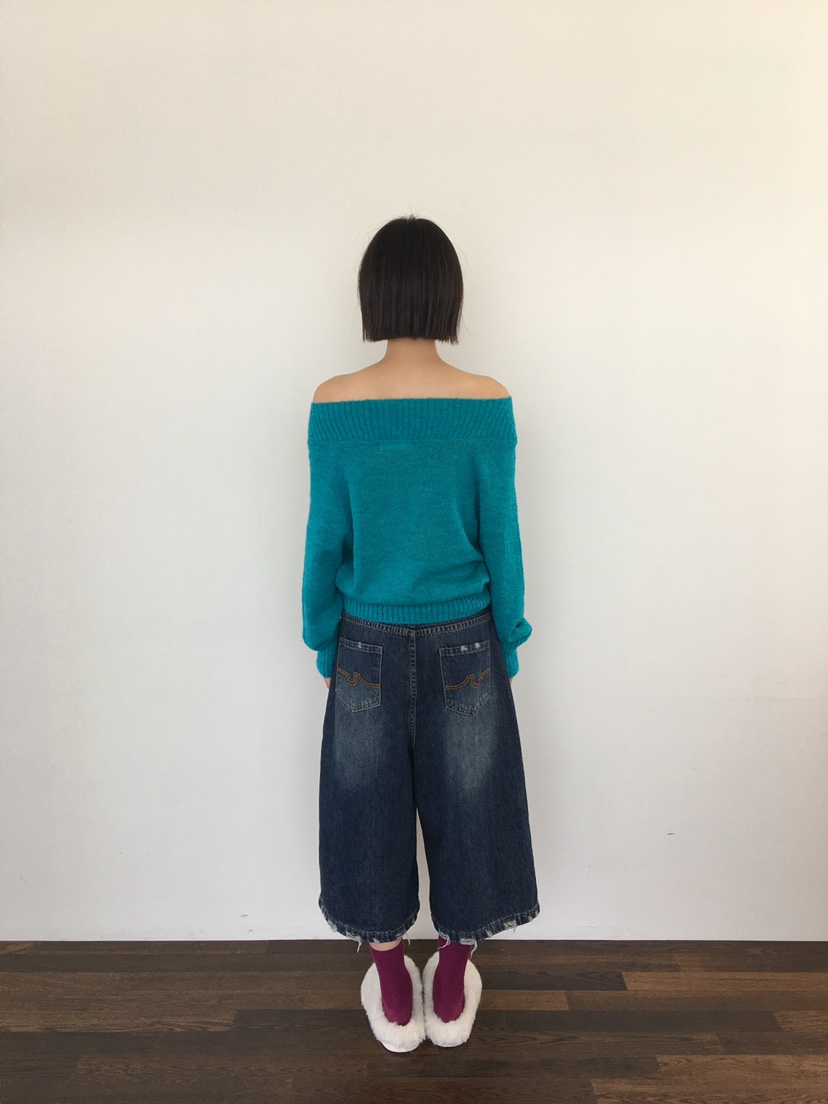 CCW東大門㊣直郵女士新品時尚真品熱賣休閑職業25秋冬針織衫CCW--NYUNYU針織衫