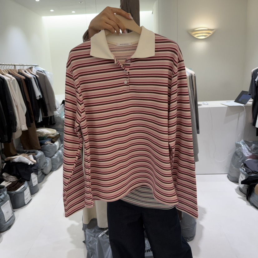 AVECNOUS東大門㊣實拍女裝新品人氣休閑真品時尚推薦職業衛衣AVECNOUS衛衣