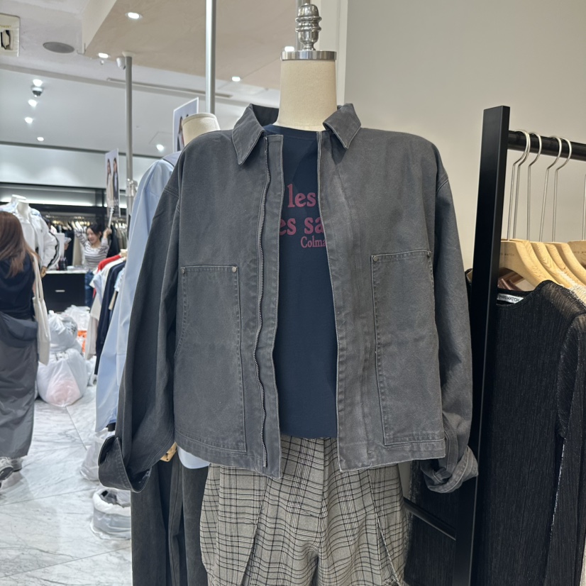 PARIS MATCH韓國代購㊣女士新款推薦熱賣25秋冬休閑人氣夾克PARIS MATCH夾克