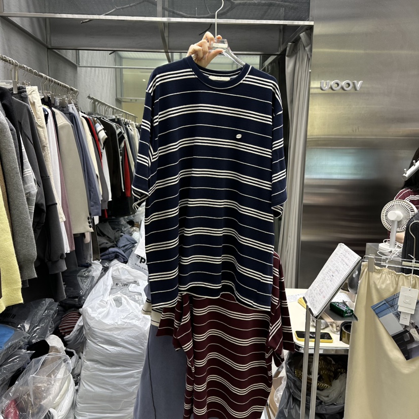 UOOV東大門㊣直郵女裝新款休閑職業人氣熱賣時尚推薦真品T恤UOOVT恤圖色3