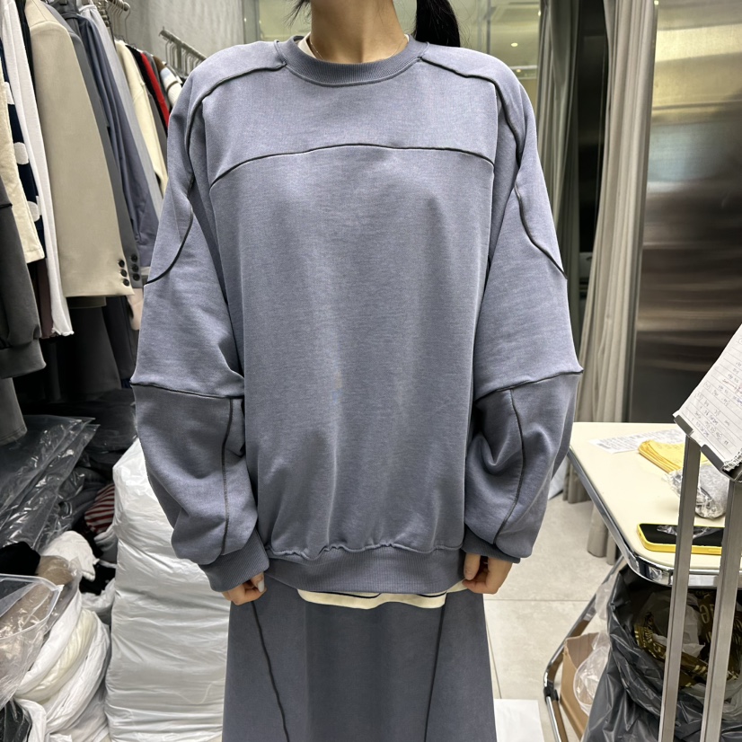 UOOV東大門㊣實拍女士新品熱賣人氣休閑職業真品推薦25秋冬衛衣UOOV衛衣
