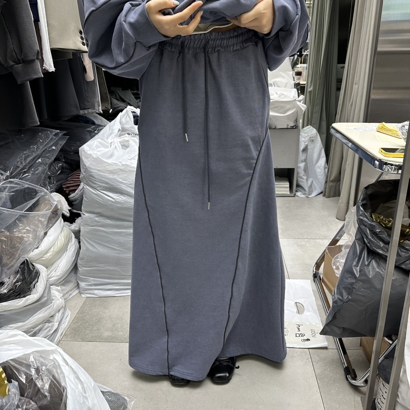 UOOV韓國代購㊣女裝新品熱賣真品時尚人氣推薦休閑職業長裙UOOV長裙