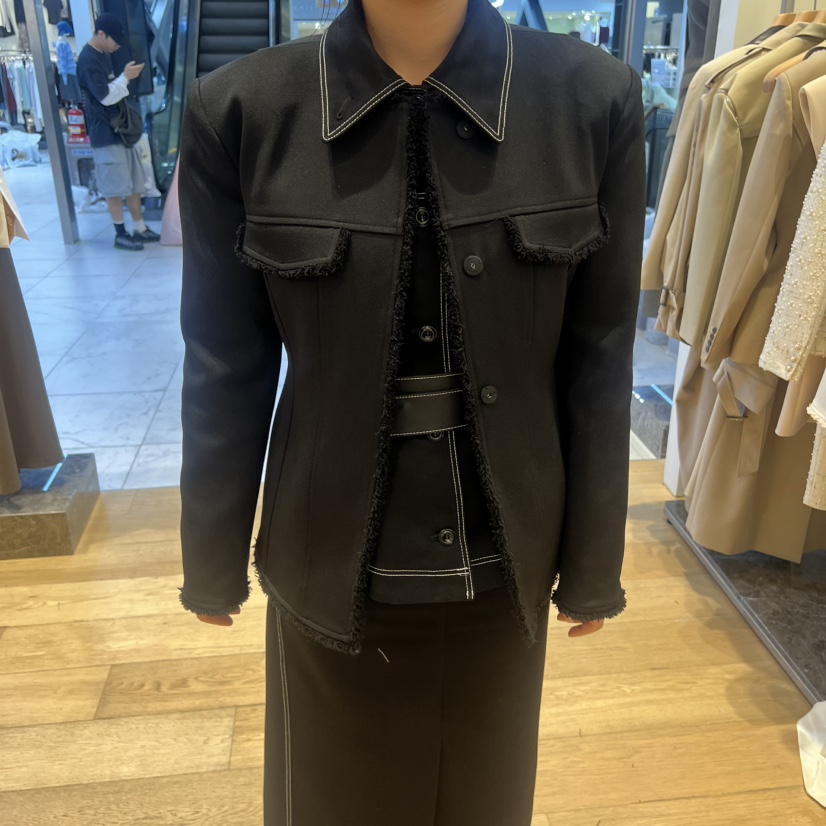 VAN NZILL東大門㊣代購女士新品熱賣真品25秋冬休閑夾克口袋VAN NZILL夾克圖色2