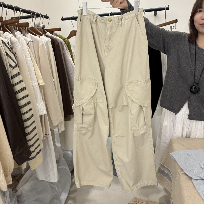 SIERRA東大門㊣直郵女裝新款時尚職業真品25秋冬休閑休閑褲SIERRA休閑褲圖色1