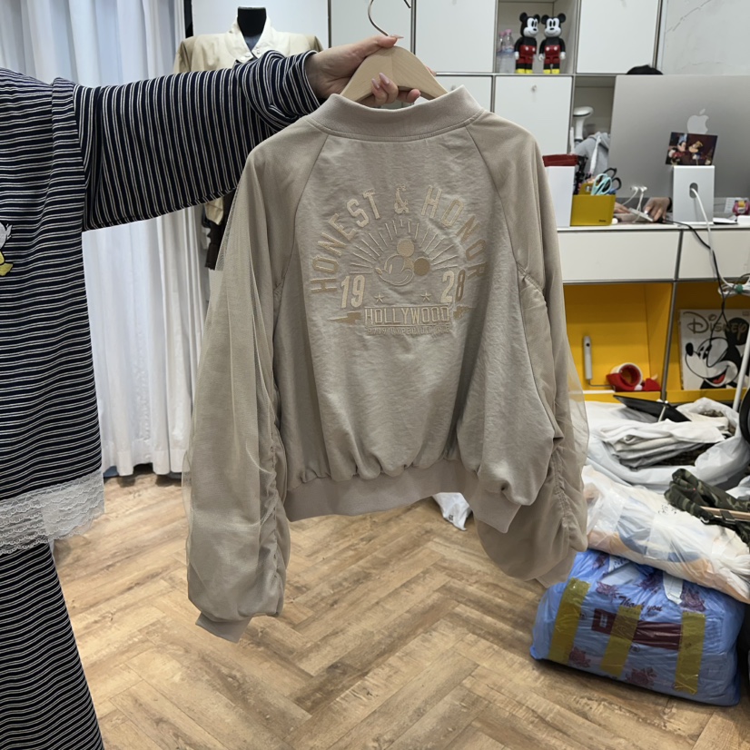 DE LINE東大門㊣實拍女裝新款25秋冬真品推薦休閑時尚夾克DE LINE夾克
