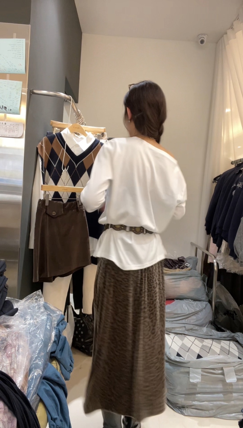 BOUND.A東大門㊣代購女裝新款時尚真品休閑熱賣推薦長袖T恤BOUND.A長袖T恤