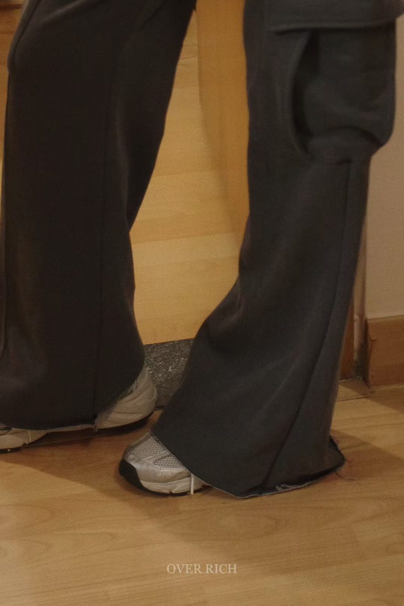OVER RICH韓國直郵㊣女裝新款時尚人氣25秋冬熱賣真品休閑褲OVER RICH休閑褲