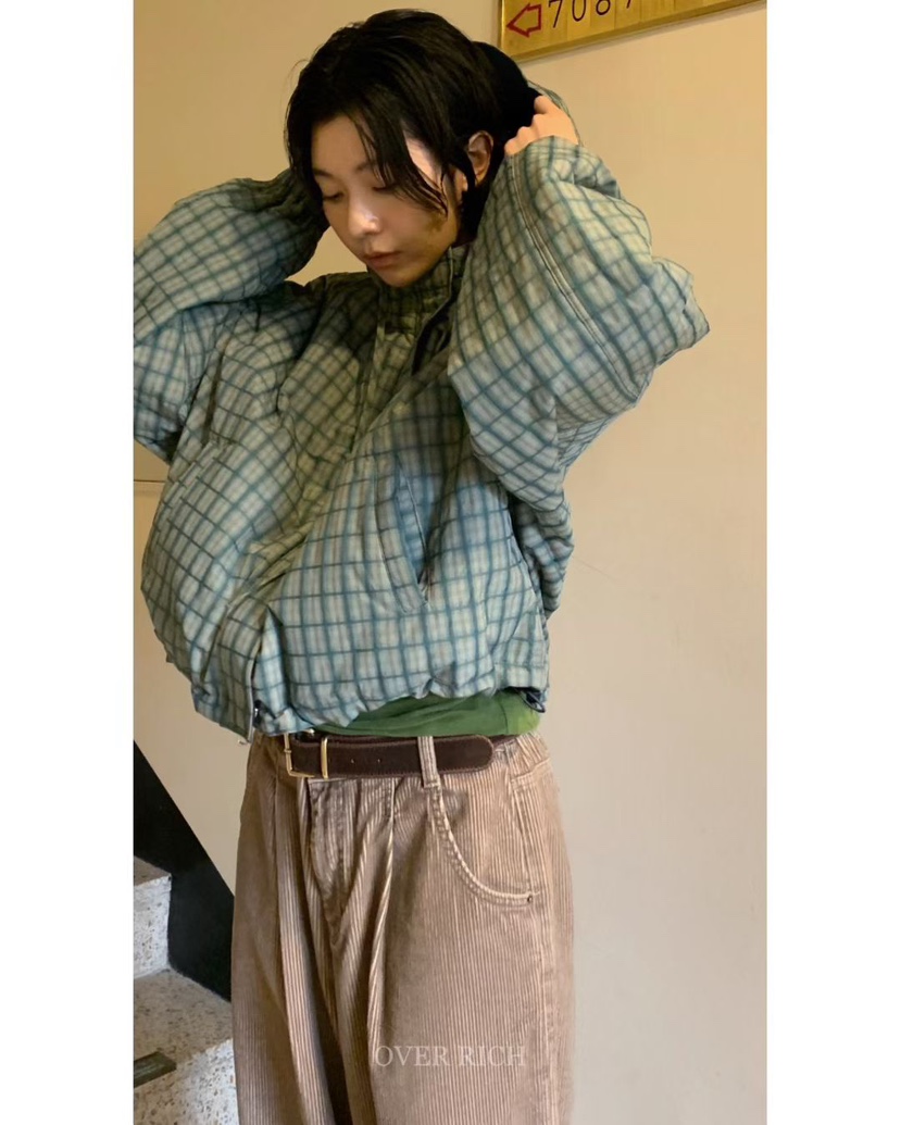 OVER RICH韓國代購㊣女士新品熱賣職業休閑時尚真品夾克雙面OVER RICH夾克