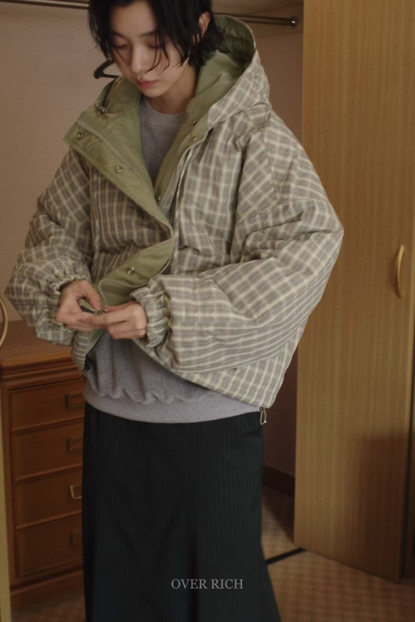 OVER RICH韓國代購㊣女士新品熱賣職業休閑時尚真品夾克雙面OVER RICH夾克