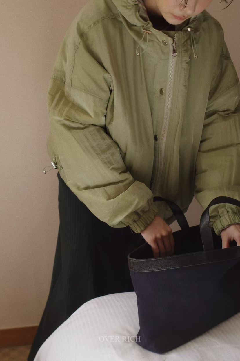 OVER RICH韓國代購㊣女士新品熱賣職業休閑時尚真品夾克雙面OVER RICH夾克
