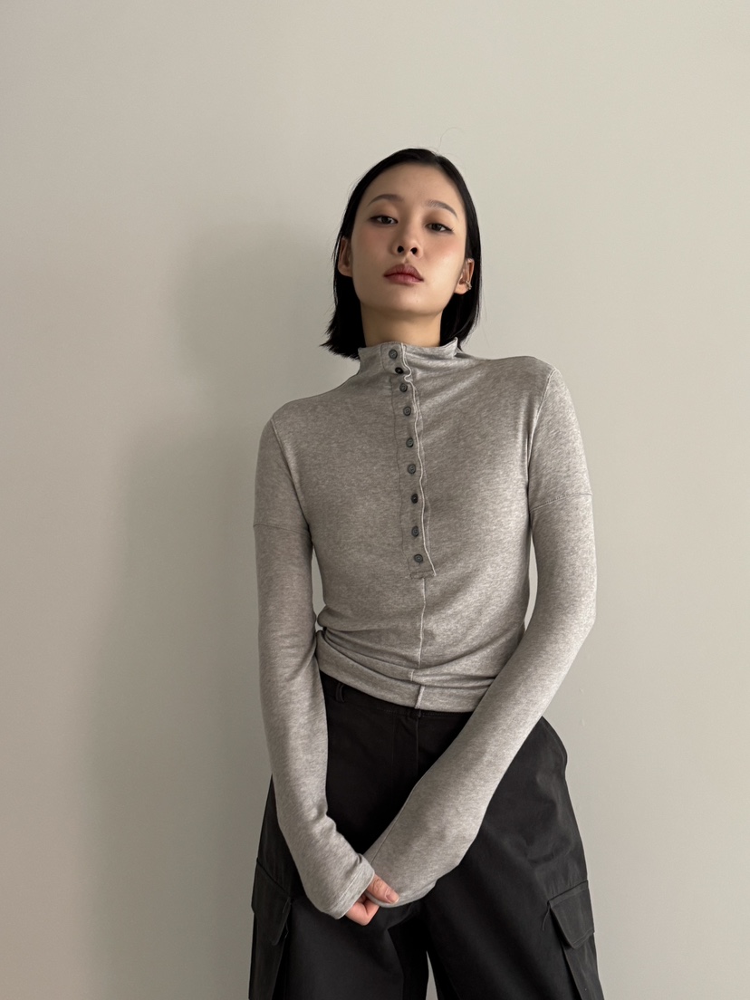 KARE/WEREPIECE韓國代購㊣女裝新品25秋冬職業熱賣長袖T恤KARE/WEREPIECE長袖T恤