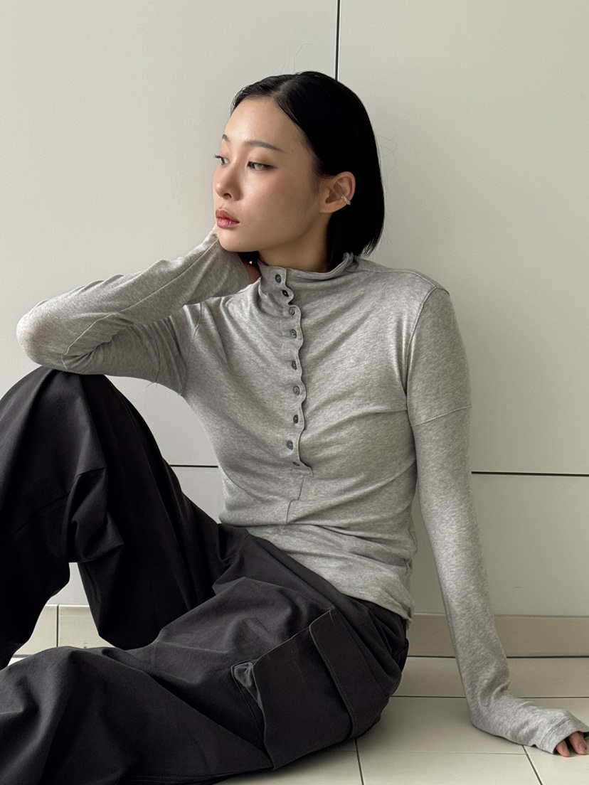 KARE/WEREPIECE韓國代購㊣女裝新品25秋冬職業熱賣長袖T恤KARE/WEREPIECE長袖T恤