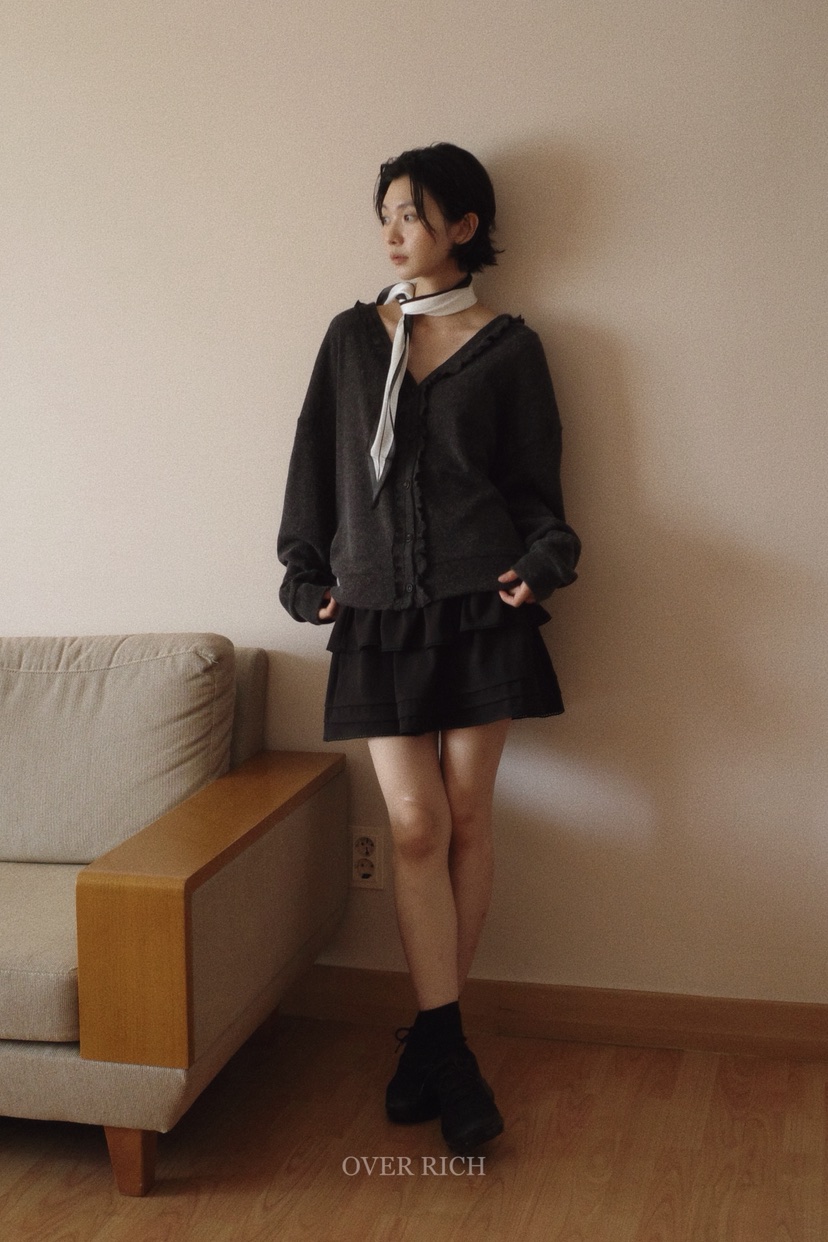OVER RICH東大門㊣直郵女裝新品熱賣時尚推薦25秋冬針織衫OVER RICH針織衫