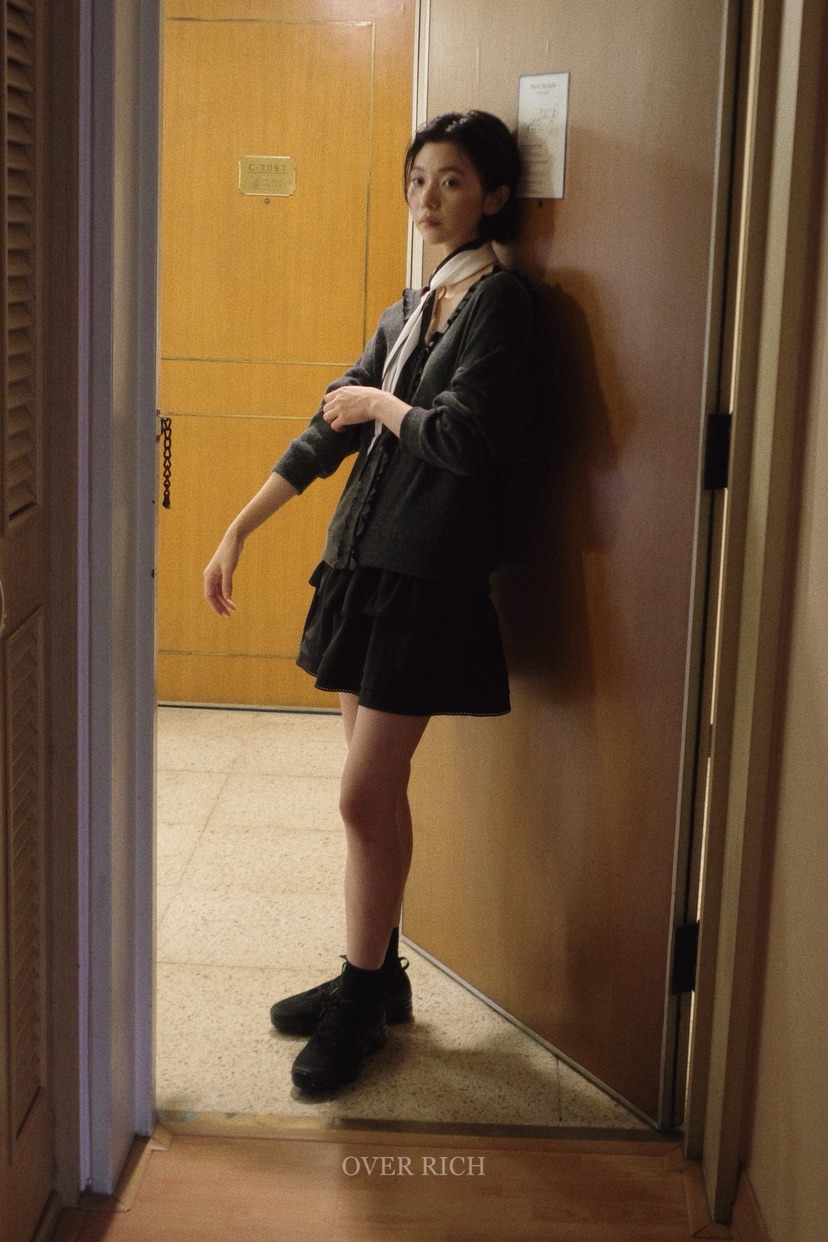OVER RICH東大門㊣直郵女裝新品熱賣時尚推薦25秋冬針織衫OVER RICH針織衫