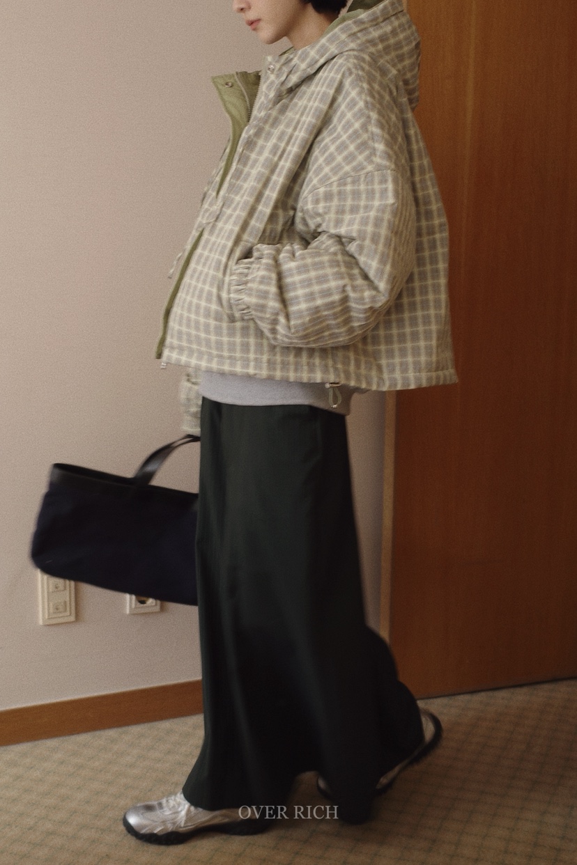 OVER RICH東大門㊣實拍女裝新品推薦休閑時尚25秋冬真品長裙OVER RICH長裙