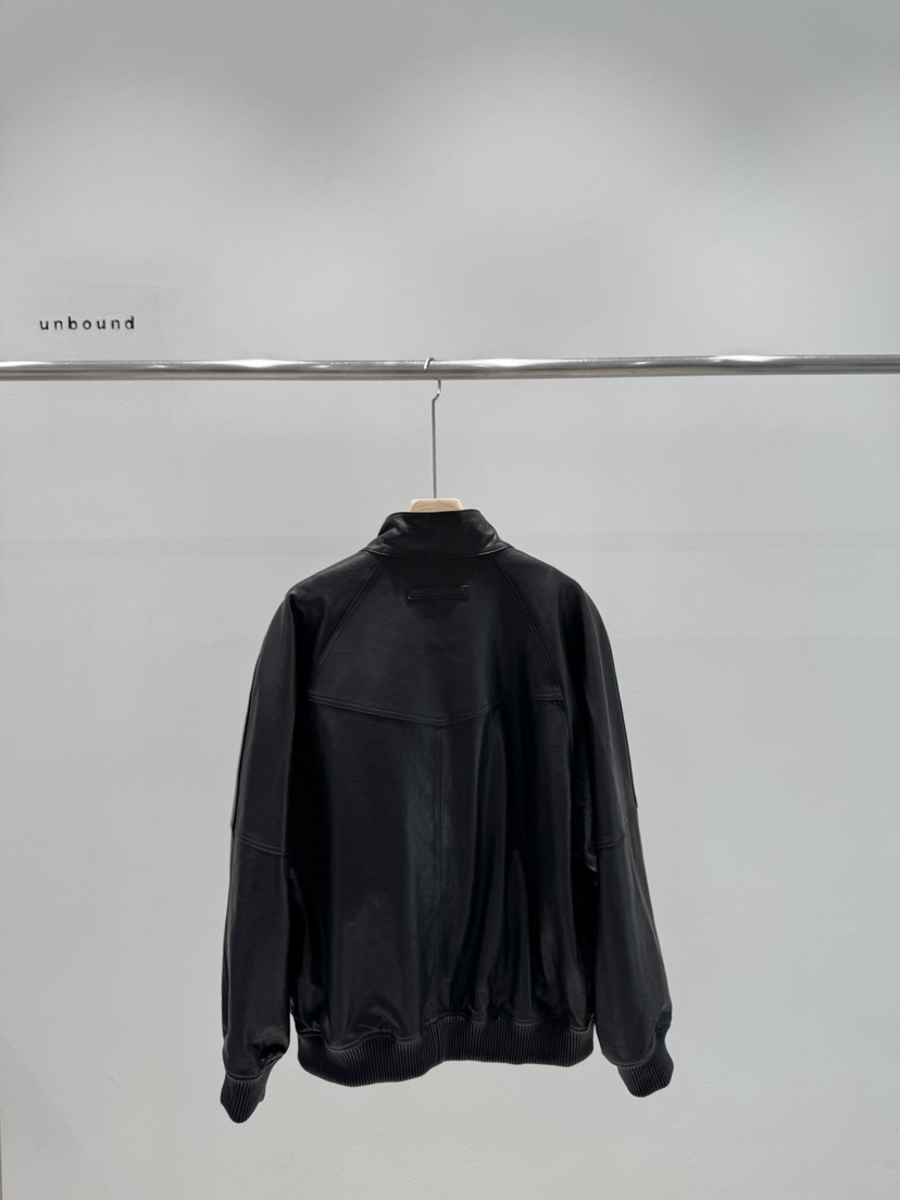 UNBOUND東大門㊣代購女裝新品時尚真品熱賣人氣25秋冬皮衣羊皮UNBOUND皮衣