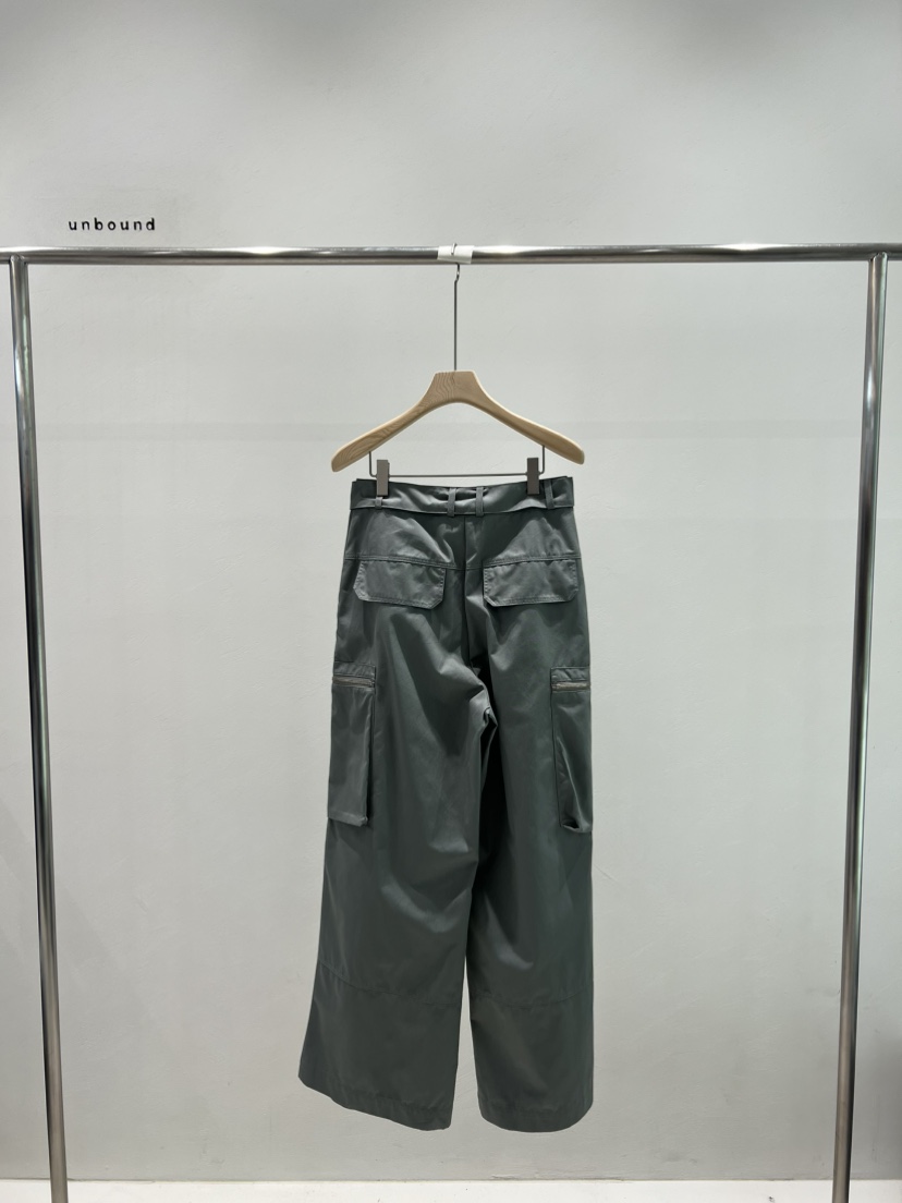 UNBOUND東大門㊣實拍女裝新品職業時尚真品推薦休閑褲含腰帶UNBOUND休閑褲