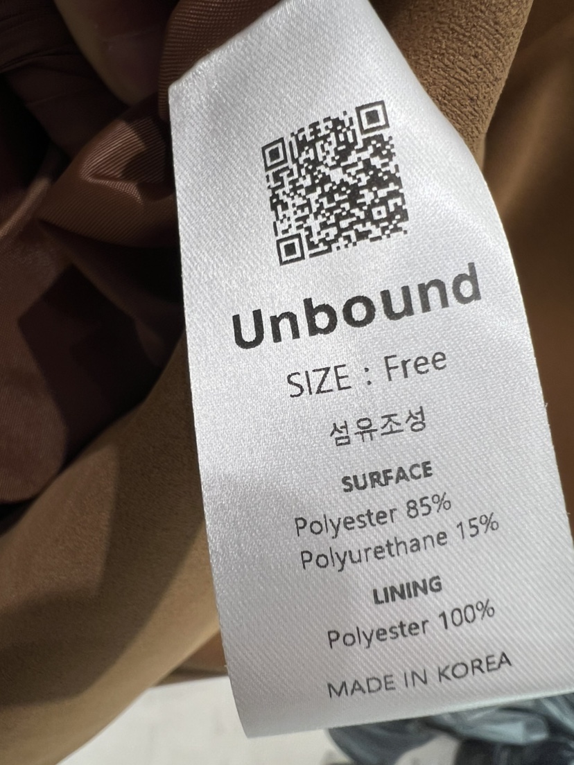 UNBOUND韓國直郵㊣女士新品真品推薦25秋冬休閑人氣夾克絨面革UNBOUND夾克