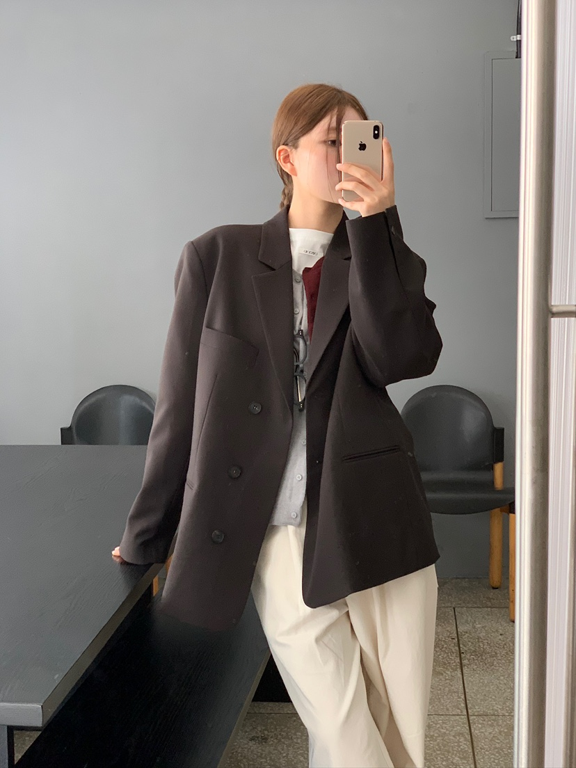 UNBOUND東大門㊣實拍女裝新款休閑人氣職業真品時尚推薦夾克UNBOUND夾克