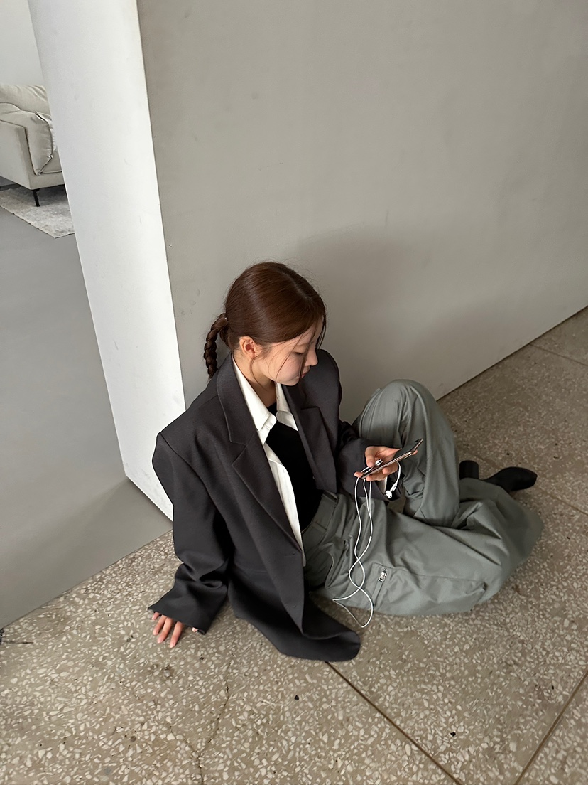 UNBOUND東大門㊣實拍女裝新款休閑人氣職業真品時尚推薦夾克UNBOUND夾克