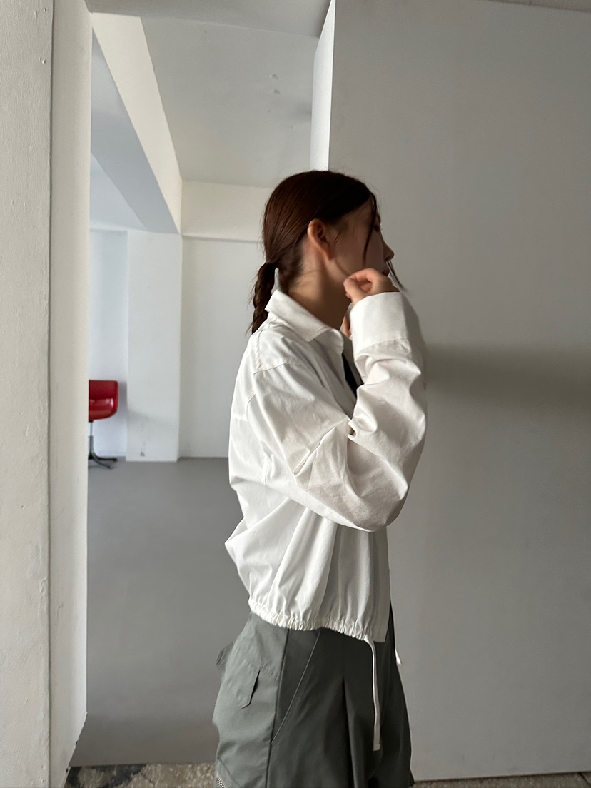UNBOUND韓國代購㊣女士新款職業休閑時尚人氣襯衫蕾絲衫短款UNBOUND襯衫/蕾絲衫