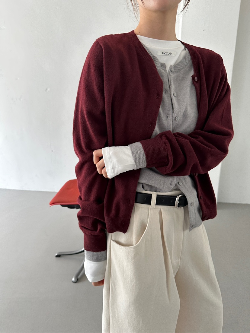 UNBOUND韓國直郵㊣女裝新款真品職業人氣25秋冬推薦長袖T恤UNBOUND長袖T恤
