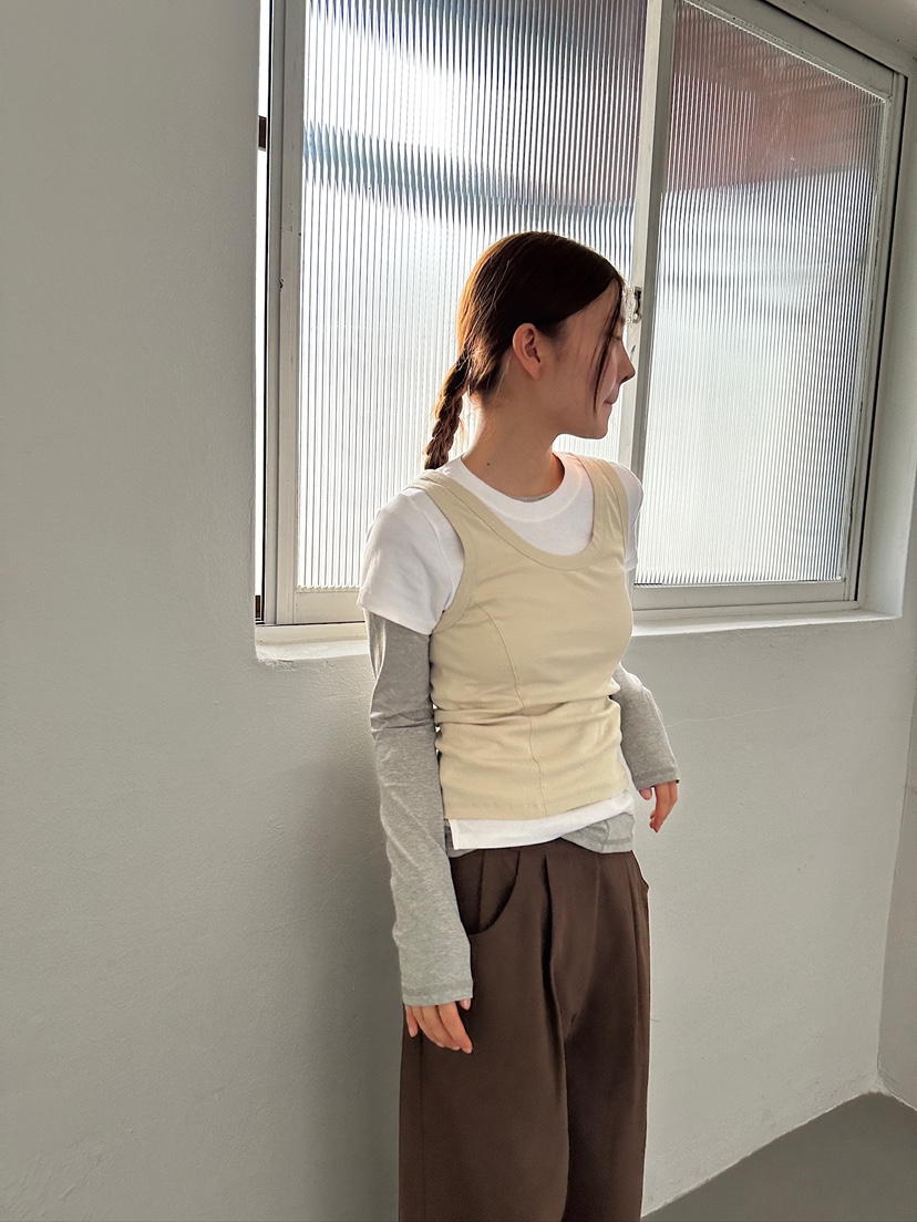 UNBOUND韓國直郵㊣女裝新款真品職業人氣25秋冬推薦長袖T恤UNBOUND長袖T恤