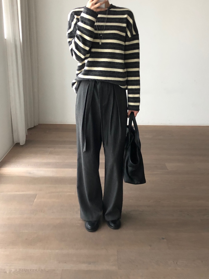 THE EYL東大門㊣代購女士新品25秋冬熱賣職業真品人氣休閑褲THE EYL休閑褲