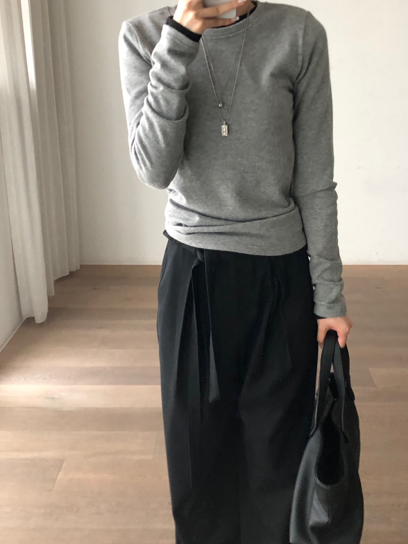 THE EYL東大門㊣代購女士新品25秋冬熱賣職業真品人氣休閑褲THE EYL休閑褲