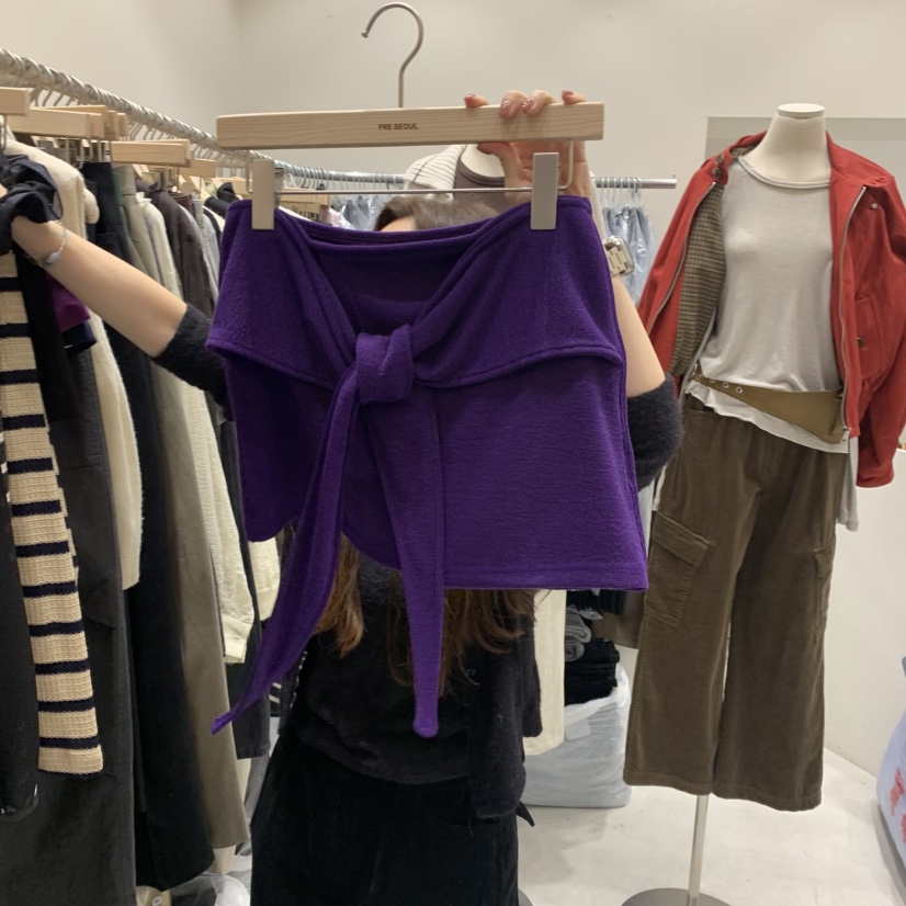 FRE韓國代購㊣女士新品人氣推薦熱賣職業休閑25秋冬時尚短裙FRE短裙圖色2