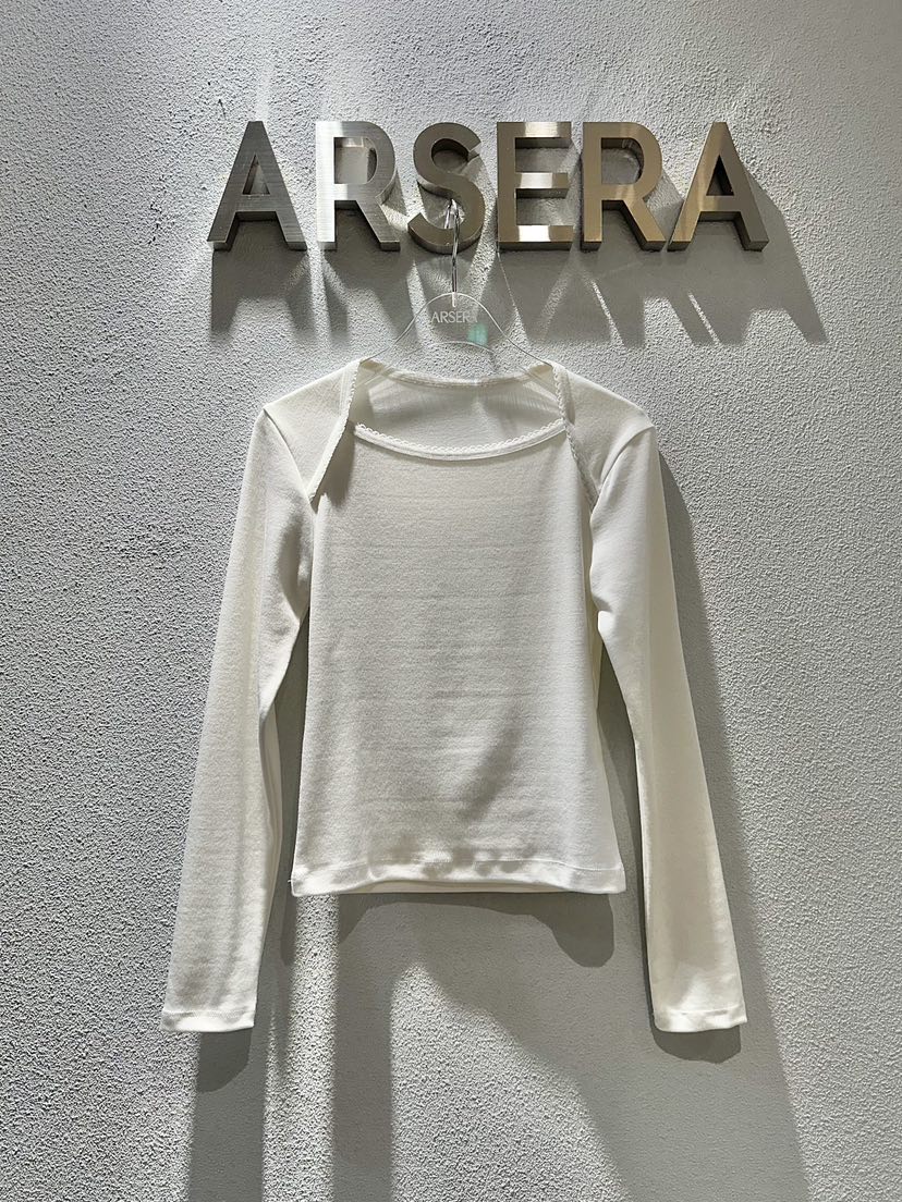 ARSERA東大門㊣實拍女裝新品休閑職業推薦熱賣真品時尚長袖T恤ARSERA長袖T恤