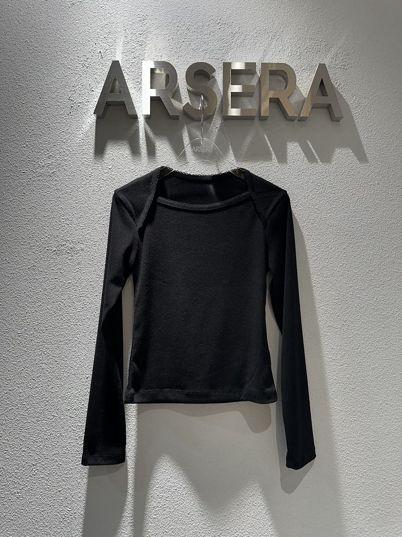 ARSERA東大門㊣實拍女裝新品休閑職業推薦熱賣真品時尚長袖T恤ARSERA長袖T恤圖色3