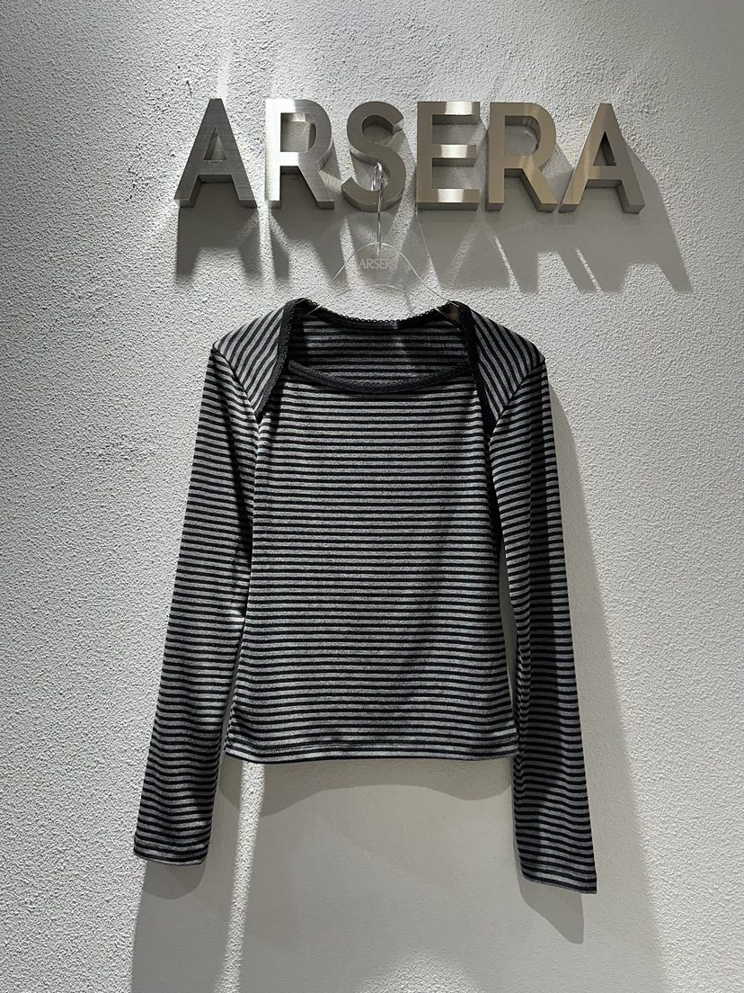 ARSERA東大門㊣實拍女裝新品休閑職業推薦熱賣真品時尚長袖T恤ARSERA長袖T恤圖色4