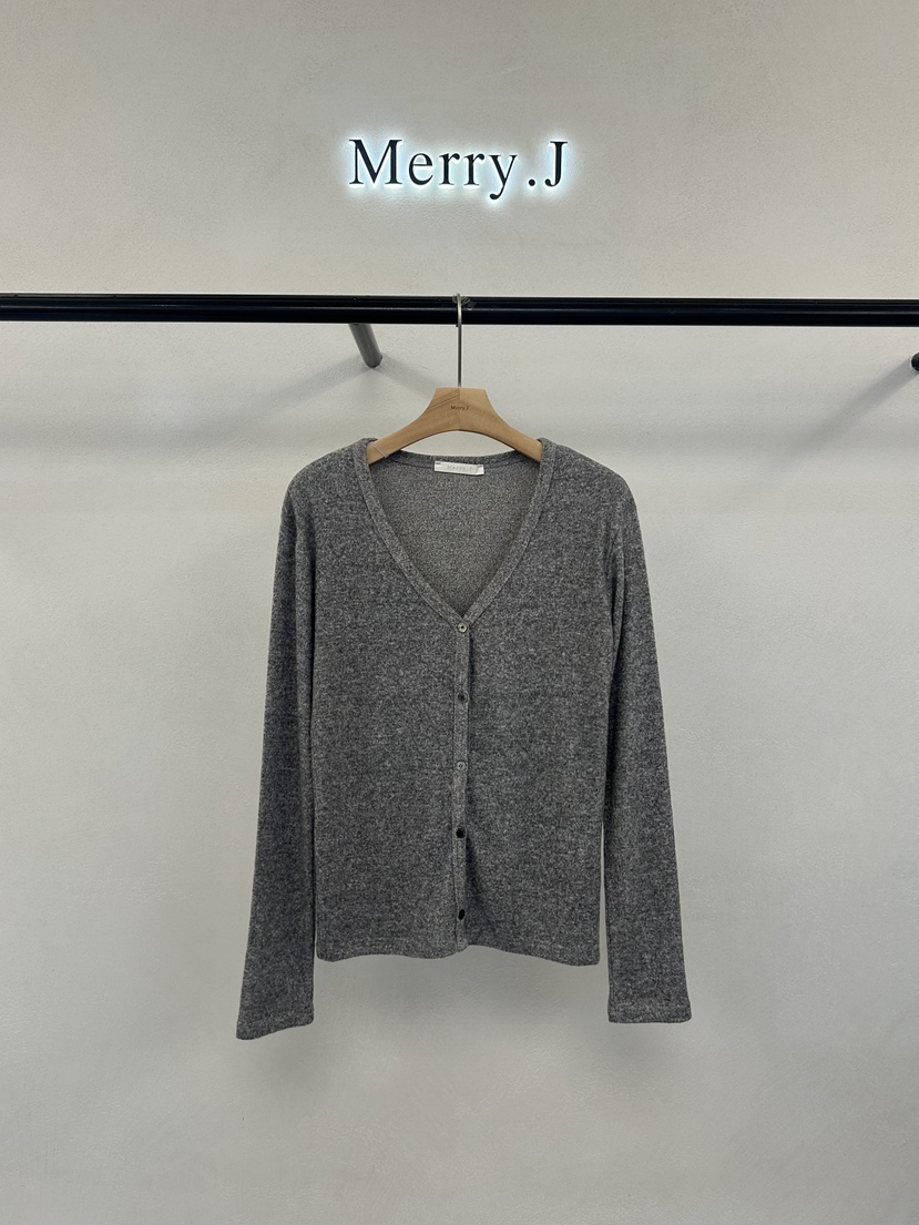 MERRY-J韓國直郵㊣女裝新品真品熱賣人氣職業25秋冬針織衫開衫MERRY-J針織衫