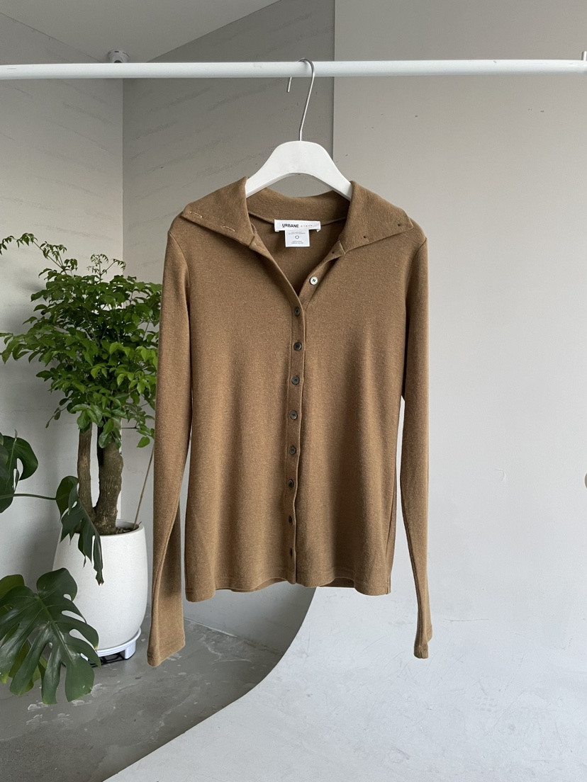 URBANE cloth東大門㊣直郵女裝新款真品針織衫安哥拉羊毛開衫URBANE cloth針織衫