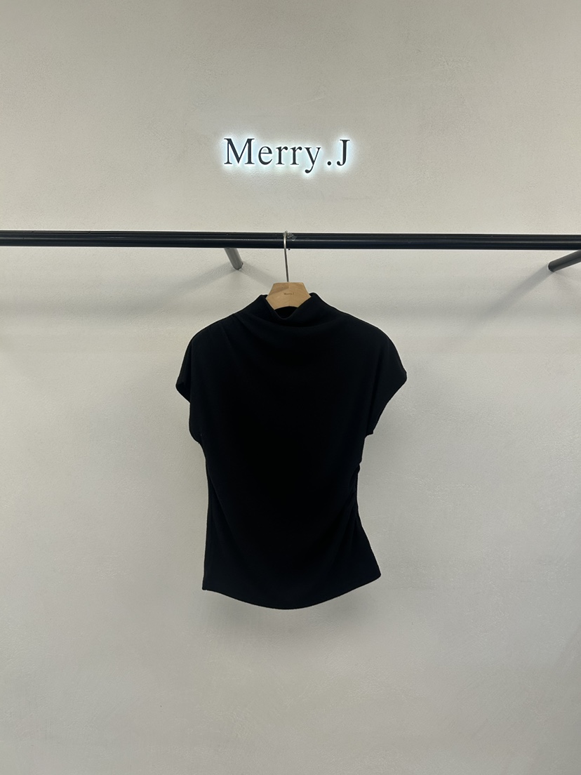 MERRY-J韓國代購㊣女士新款熱賣25秋冬推薦人氣真品時尚T恤MERRY-JT恤圖色2