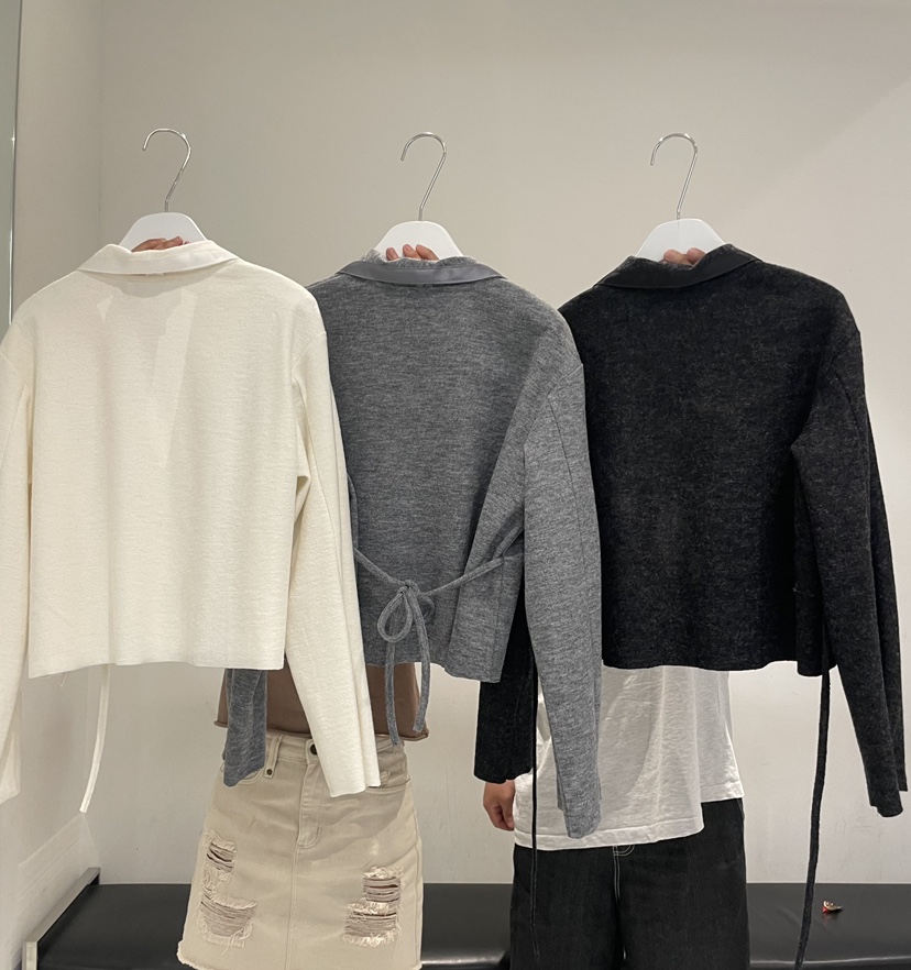 URBANE cloth東大門㊣直郵女裝新品推薦休閑針織衫羊毛開衫URBANE cloth針織衫