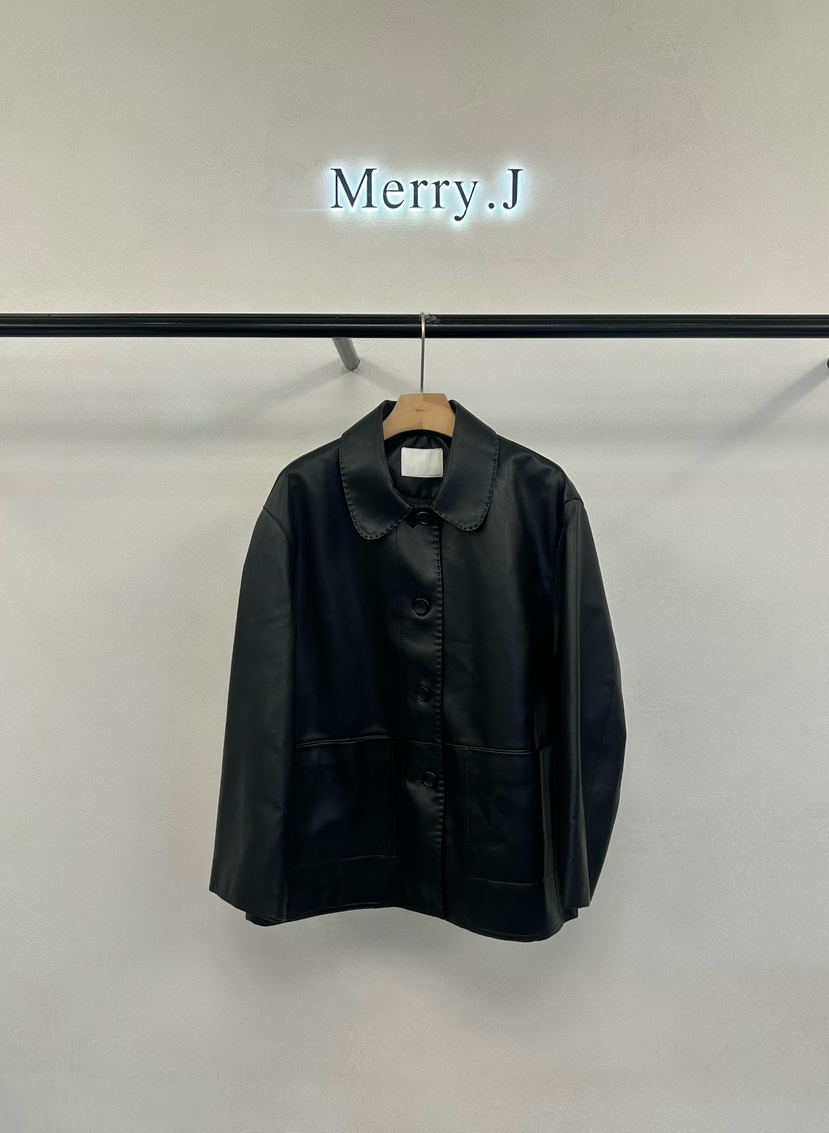 MERRY-J韓國代購㊣女士新款真品人氣職業時尚熱賣休閑夾克MERRY-J夾克