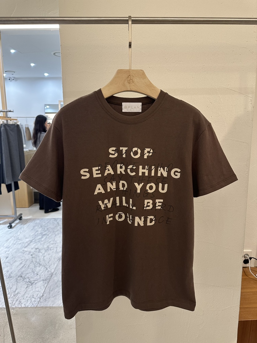 BPLAN東大門㊣實拍女裝新品時尚推薦25秋冬真品熱賣職業T恤BPLANT恤圖色2