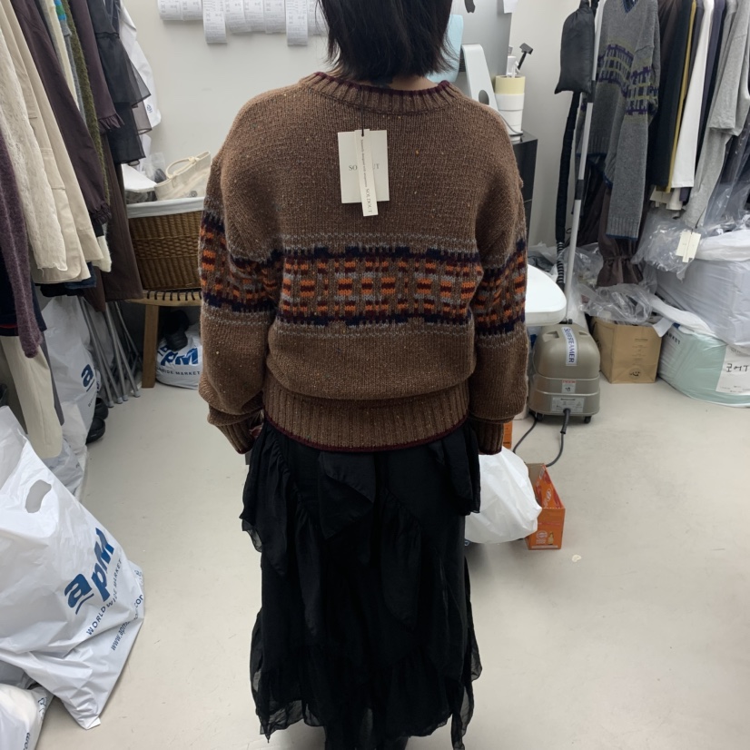 SOLD OUT韓國直郵㊣女士新品25秋冬時尚真品休閑人氣針織衫SOLD OUT針織衫