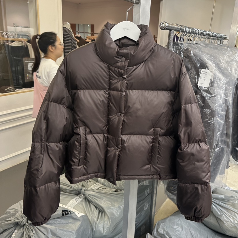 HELVETICA東大門㊣實拍女裝新品熱賣職業推薦時尚短款羽絨服HELVETICA短款羽絨服圖色2