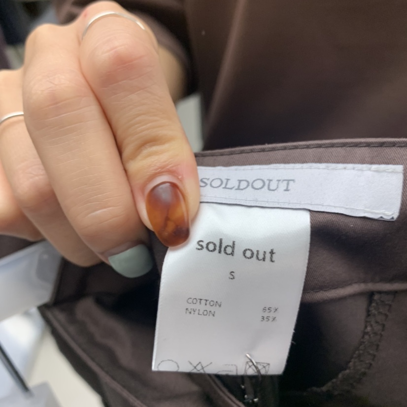 SOLD OUT韓國代購㊣女士新品休閑人氣真品推薦25秋冬休閑褲SOLD OUT休閑褲