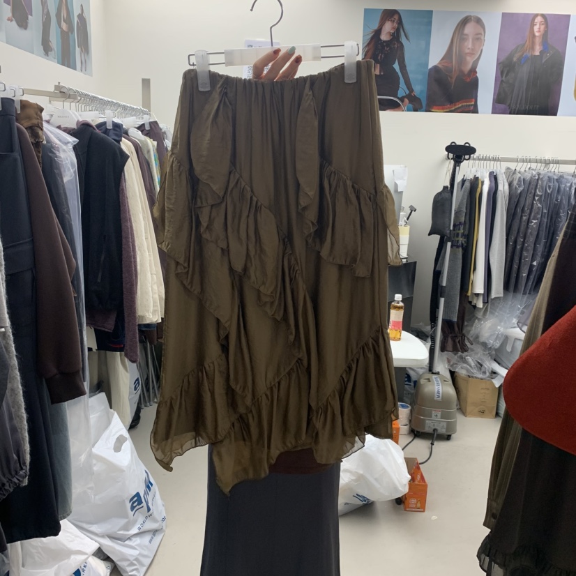 SOLD OUT東大門㊣實拍女裝新款真品休閑時尚25秋冬半身裙中短裙SOLD OUT半身裙/中短裙
