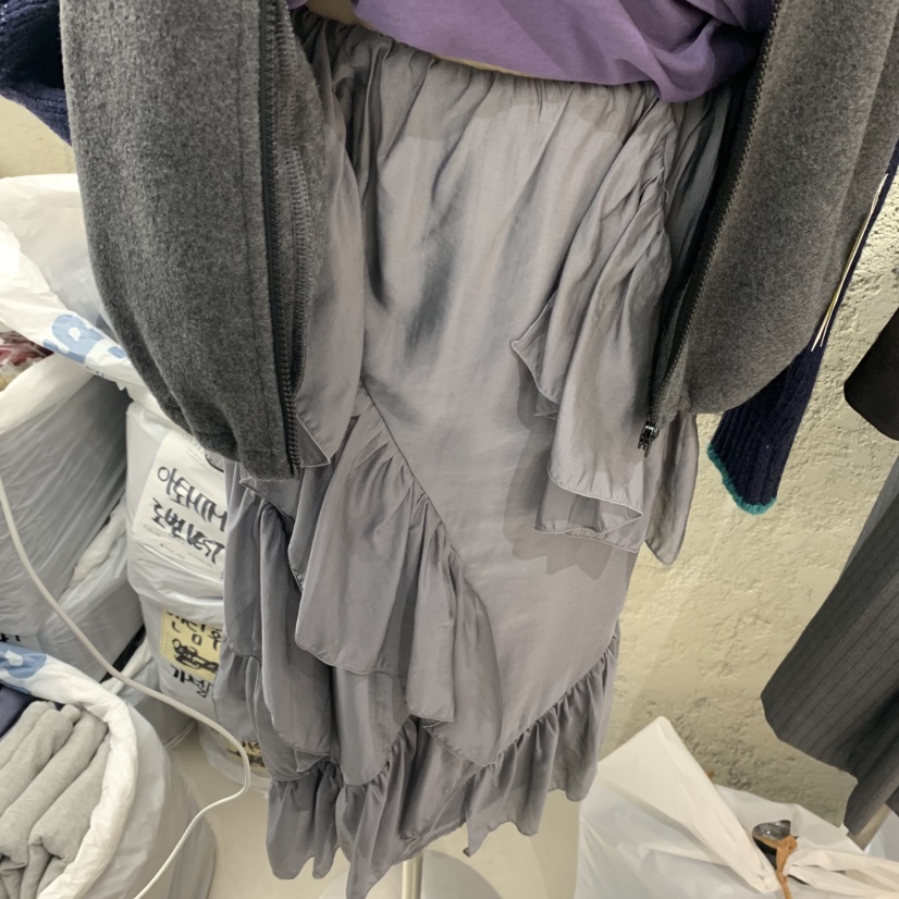 SOLD OUT東大門㊣實拍女裝新款真品休閑時尚25秋冬半身裙中短裙SOLD OUT半身裙/中短裙圖色2