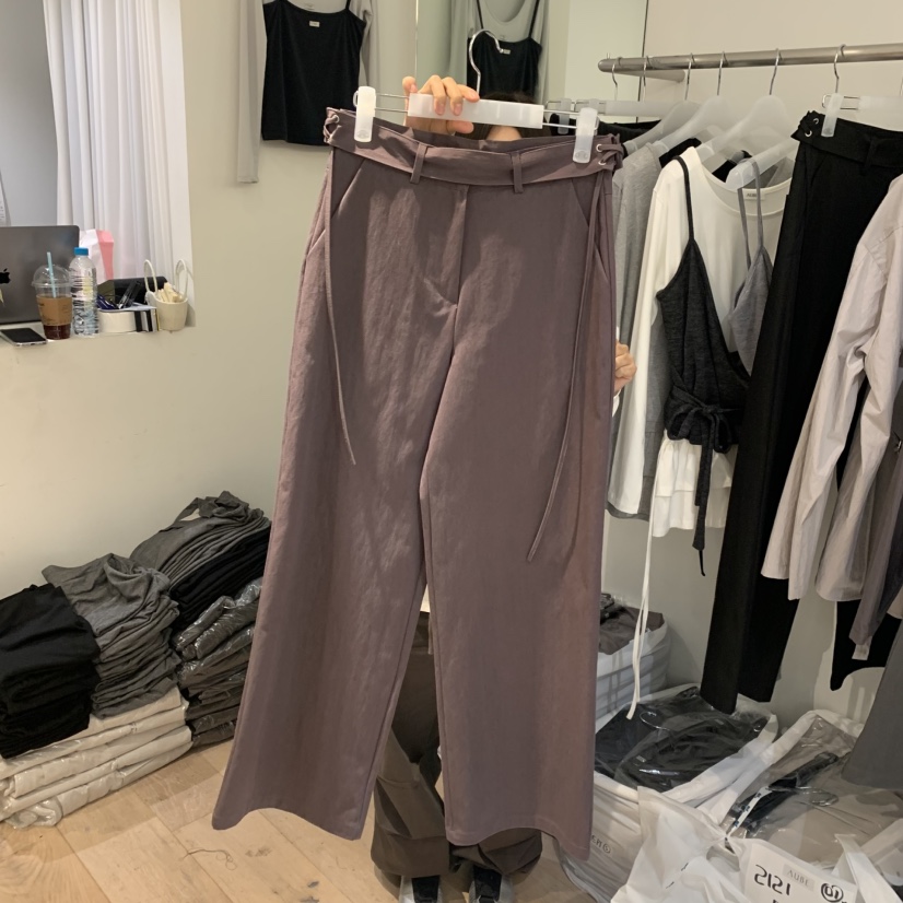 AUBE東大門㊣實拍女士新品25秋冬推薦時尚人氣休閑熱賣休閑褲AUBE休閑褲