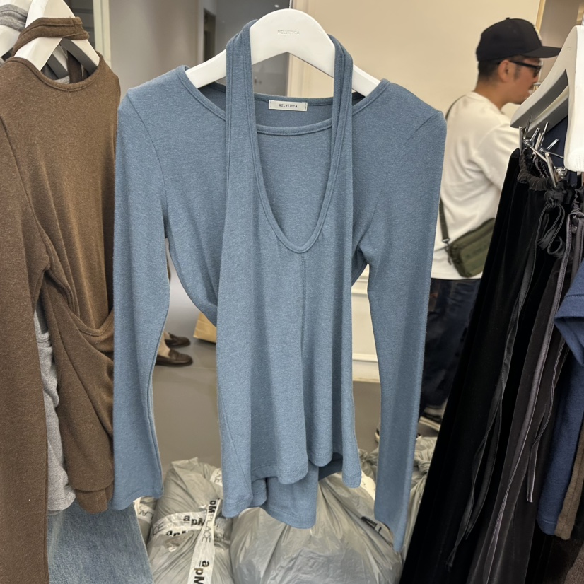 HELVETICA東大門㊣代購女士新品時尚人氣25秋冬熱賣套裝兩件套HELVETICA套裝圖色1