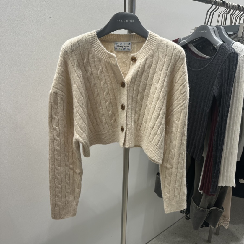 TARABY MOTION東大門㊣代購女裝新款真品25秋冬職業針織衫TARABY MOTION針織衫圖色3